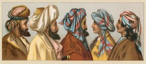 Asiatisches Kostüm von French School