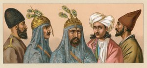 Asiatische Tracht von French School