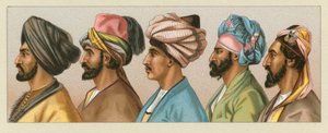 Asiatische Tracht von French School