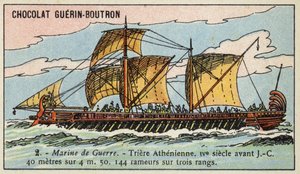 Attische Triere, 4. Jahrhundert v. Chr.