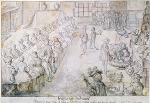 Bankett beim Turnier von Sandricourt 1493