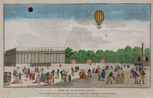Bastille-Tag, Paris, 14. Juli 1801 von French School