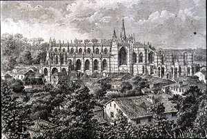 Kloster Batalha in den 1860er Jahren