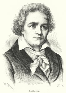 Beethoven (Gravur) von French School