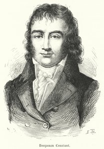 Benjamin Constant (Gravur) von French School