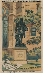Bernard Palissy, Schöpfer der Keramik, 1510-1590, errichtet im Square St-Germain-des-Prés