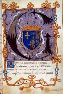 Wappen von Königin Claude von Frankreich, Ehefrau von Franz I. von French School