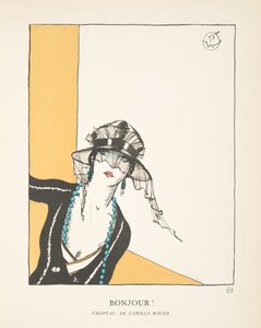 Bonjour!, aus einer Sammlung von Modeplatten