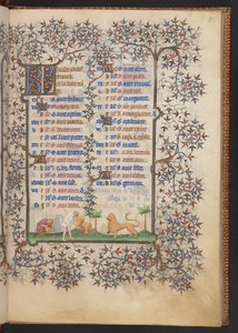 Stundenbuch, Add MS 32454 f.5r, Frankreich