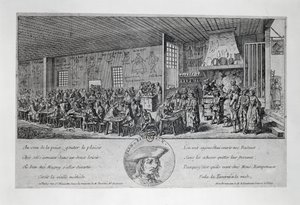 Cabaret du Tambour Royal von Jean Ramponneau (Gravur)