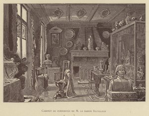 Kuriositätenkabinett von Baron Davillier von French School