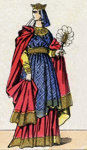 Kapetingische Dynastie: Porträt von Anna von Kiew (Anna Jaroslawna)