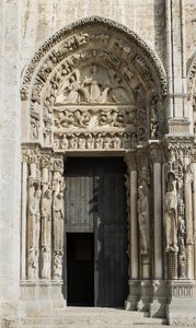 Kathedrale von Chartres, Bucht links vom Königstor, Westfassade