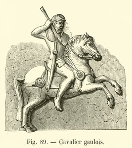 Gallischer Reiter von French School