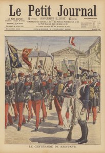 Hundertjahrfeier der Gründung der französischen Militärakademie in Saint-Cyr, Paris von French School