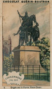 Karl der Große, 742-814, errichtet auf dem Parvis Notre-Dame