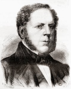 Charles Christofle, aus Les Merveilles de la Science, veröffentlicht um 1870 (Gravur)