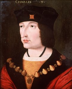 Karl VIII. von Frankreich von French School