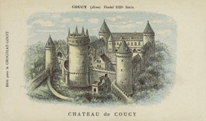 Schloss Coucy, Coucy, Aisne von French School