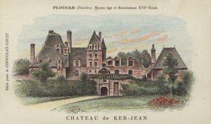 Schloss Ker-Jean, Plougar, Finistere von French School
