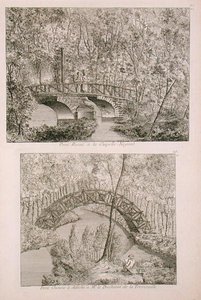 Chinesische Brücke bei Attichi, aus 