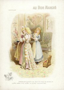 Aschenputtel und die hässlichen Schwestern von French School