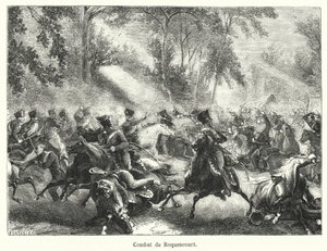 Kampf von Roquencourt von French School