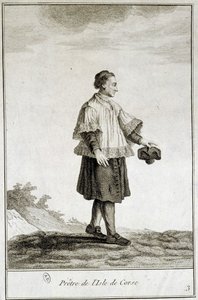 Korsischer Priester von French School
