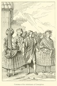 Kostüme der Bewohner von Conception