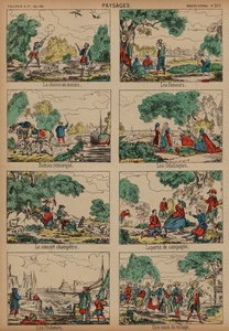 Landschaftsszenen von French School
