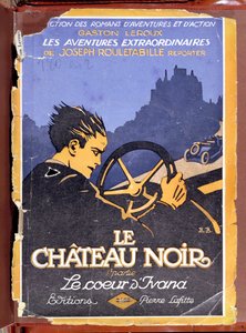 Cover von Le Chateau Noir von Gaston Leroux, 1922