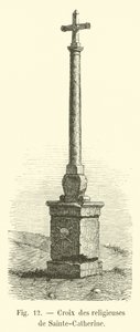 Kreuz der Nonnen von Sainte-Catherine von French School