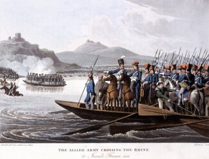 Überquerung des Rheins von French School