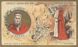 Dante Alighieri, bekannt als „Dante“ (1265-1321), florentinischer Dichter, Schriftsteller, Denker und Politiker, Autor von „Inferno“