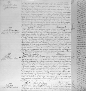 Sterbeurkunde von Guy de Maupassant, 7. Juli 1893 (Detail)