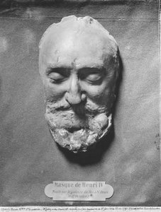 Totenmaske von Heinrich IV. von Frankreich, 1793