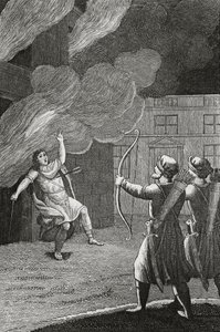 Tod des Alkibiades von French School