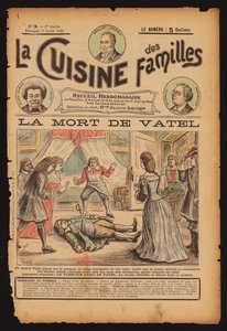 Tod des französischen Kochs Francois Vatel von French School