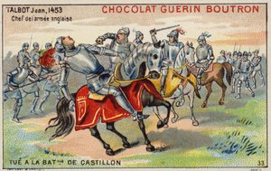 Tod von John Talbot in der Schlacht von Castillon