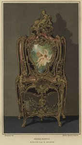 Dekorierte Serre-Bijoux von Joseph Emmanuel Zwiener, 19. Jahrhundert