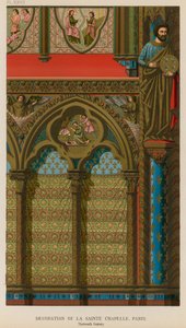 Dekoration der Sainte-Chapelle, Paris