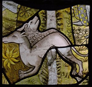 Detail aus der Anbetung der Könige, ursprünglich aus St. Vivien, Rouen