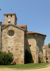 Ansicht des Ostendes der Kirche von French School