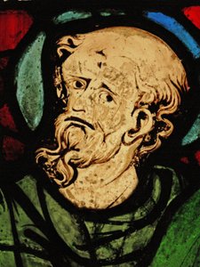 Darstellung des St. Paulus Panels aus der Kapelle des Schlosses, Rouen?