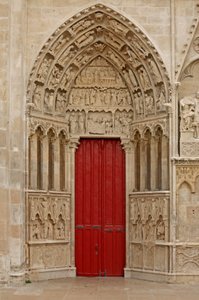 Nordtür an der Westfassade
