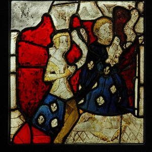 Zwei Türen, ursprünglich aus der Kirche von Betton, Bretagne