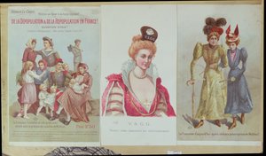 Entvölkerung und Wiederbevölkerung in Frankreich, Broschüre von Arthur Le Creps gegen den Malthusianismus, 1895