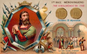 Absetzung von Childerich III., 752 von French School