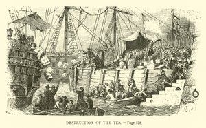 Zerstörung des Tees