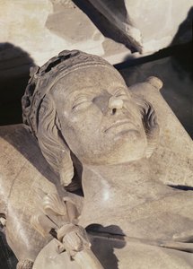 Detail der Effigie von Philipp III., der Kühne von French School